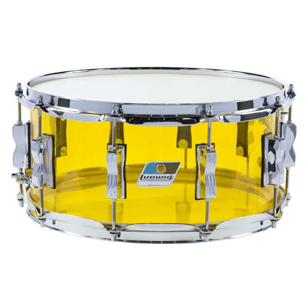 Skarptromme Ludwig Vistalite LS903VXX56, 14x6,5, Yellow Vistalite