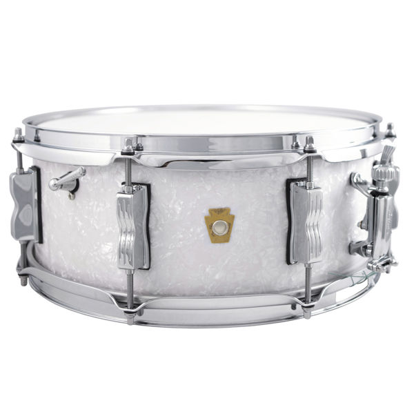 Skarptromme Ludwig Jazz Fest LS9080S, 14x,5,5, White Marine Pearl