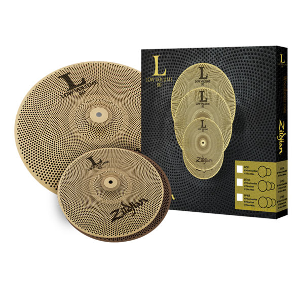 Cymbalpakke Zildjian L80 LV38, Low Volume Cymbal Set, 13-18