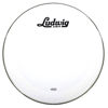 Stortrommeskinn Ludwig Powerstroke 3 LW1218P3SWV, 18, Smooth White w/Script Logo