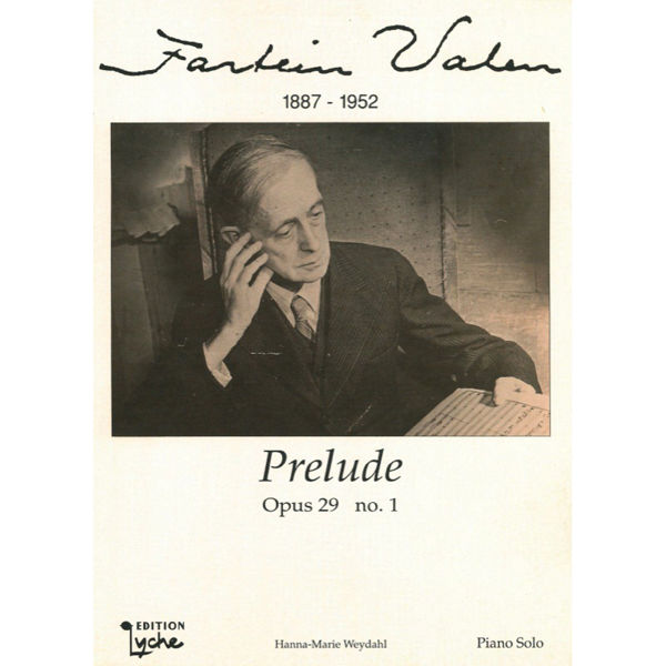 Prelude Op.29 No. 1, Fartein Valen - Piano