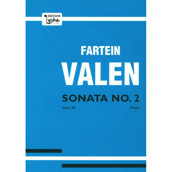 Sonata No 2, Fartein Valen - Piano