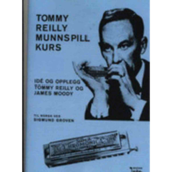 Munnspillkurs Tommy Reilly. Bok m/CD