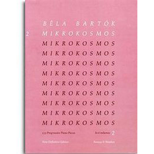Mikrokosmos vol 1, Bela Bartok. Piano
