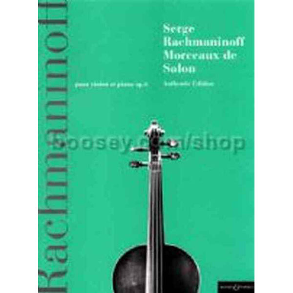 Morceaux de Salon for Violin and Piano, Rachmaninoff