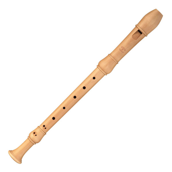 Blokkfløyte Alt Moeck Rondo 2302, Baroque, Natural Pearwood