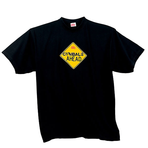 T-Shirt Meinl M43L, Cymbals Ahead, Black, Large