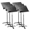 Notestativ Manhasset #50, Orchestral Stand, Black, Trinnløs, 6 Stk