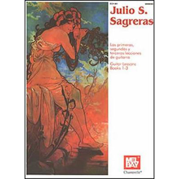 Julio S Sagreras Guitar Lessons Book 1-3 (Book)