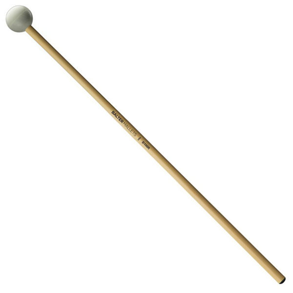 Xylofonkøller Balter Mallets B106R, Grandioso Series, Hard, Grey Rubber, Rattan Handle