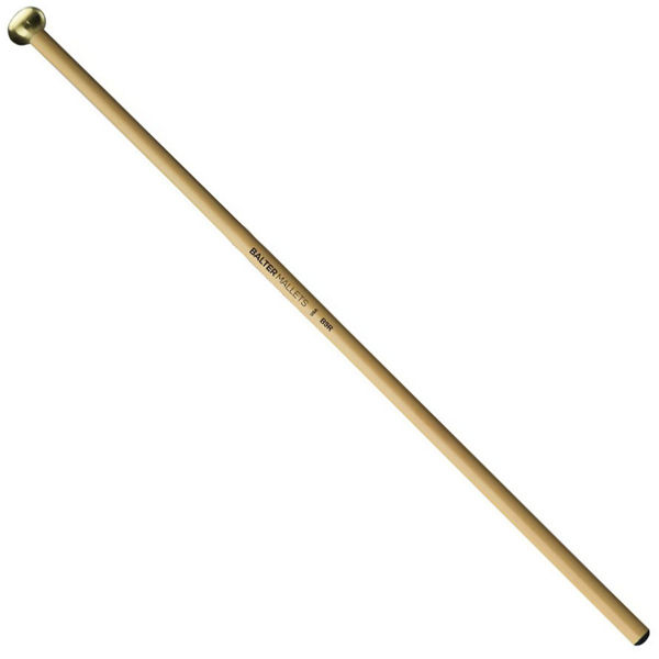 Klokkespillkøller Balter Mallets B9R, Unwound Series, Hard, Brass, Rattan Handle