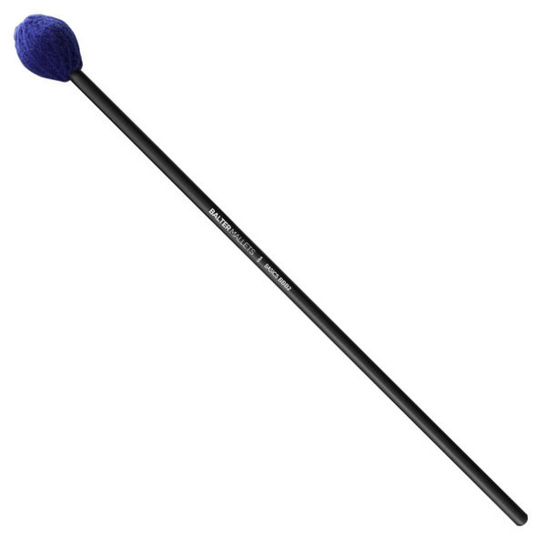 Marimbakøller Balter Mallets BBB2, Balter Basic, Medium, Blue Yarn, Black Birch Handle