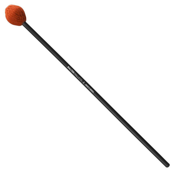 Marimbakøller Balter Mallets BBB3, Balter Basic, Soft, Red Yarn, Black Birch Handle