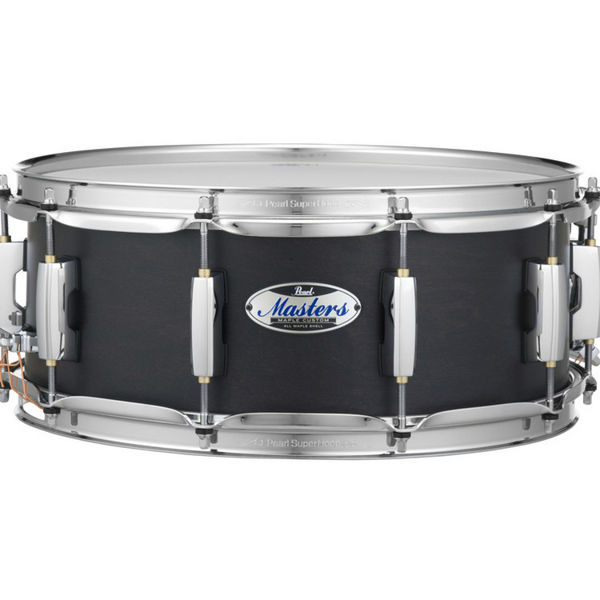 Skarptromme Pearl Master Maple Complete MCT1455S, 14x5,5, C339, Matte Caviar Black