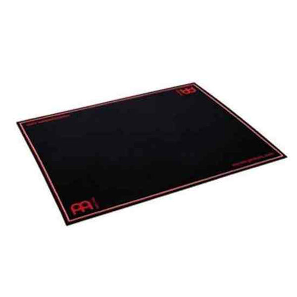 Trommeteppe Meinl MDR-BK, Black, 160cm x 200cm