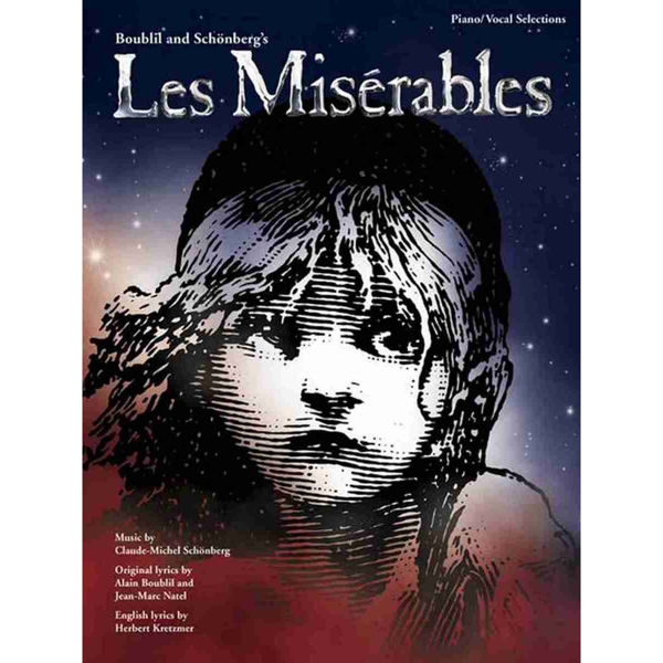 Les Miserables, Alain Boublil/Claude-Michel Schonberg. Piano/Vokal Selection