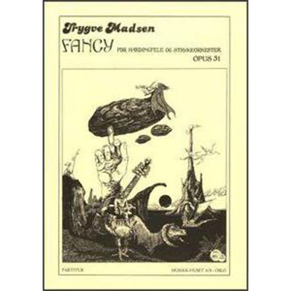 Fancy, Op. 31, Trygve Madsen - Hardangerfele, Orkester. Partitur