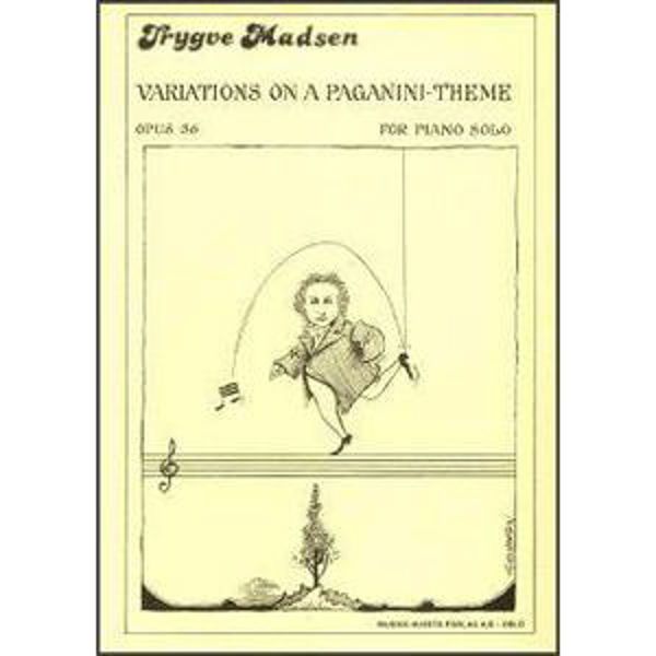 Variations on a Paganini-Theme, Op. 36, Trygve Madsen - Piano