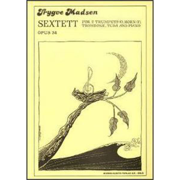 Sextett Op. 32, Trygve Madsen - 2 Trompeter, Horn, Trombone, Tuba, Piano