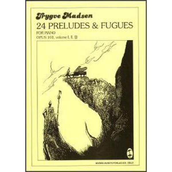 24 Preludes og Fugues, Vol.3, Trygve Madsen - Piano