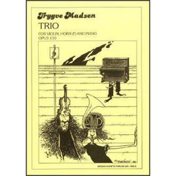 Trio Op. 110, Trygve Madsen - Fiolin, Horn og Piano