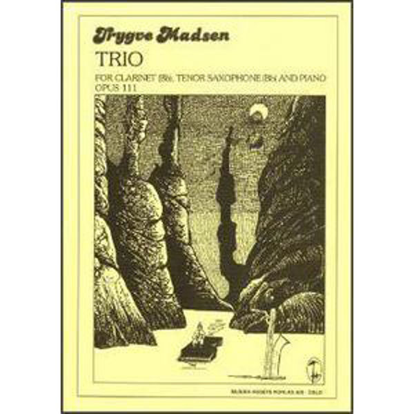 Trio Op. 111, Trygve Madsen - Klarinett, Tenorsaksofon og Piano