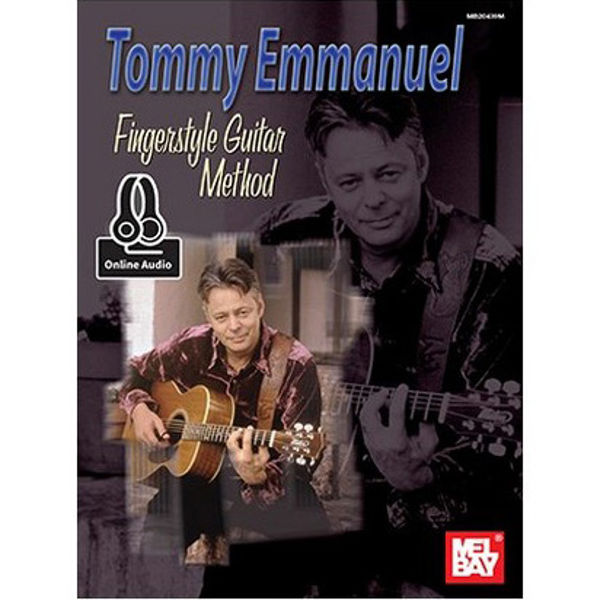 Tommy Emmanuel Fingerstyle Guitar Method (Book/Online Audio)