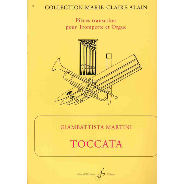 Toccata - for trompet og orgel - Martini