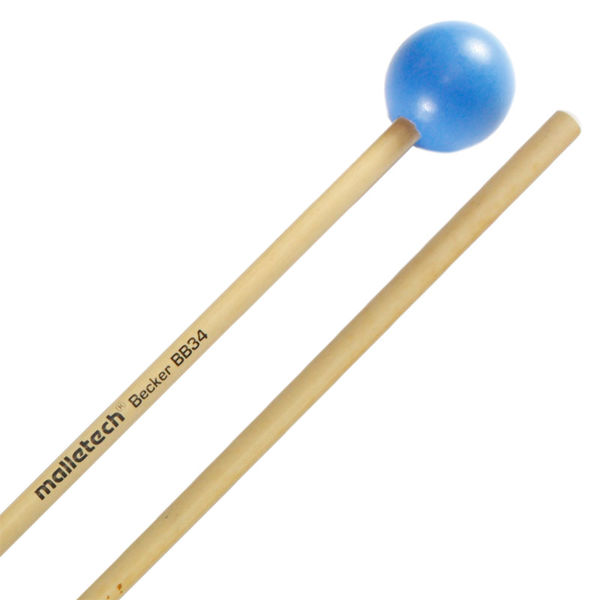 Xylofonkøller Malletech BB34, Bob Becker Series, Medium Hard, Blue