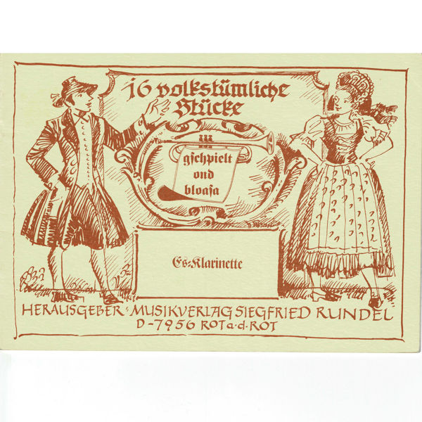 Gschpielt und bloasa Heft 1 - 16 volkstümliche Stücke, Horn 1-2 Eb
