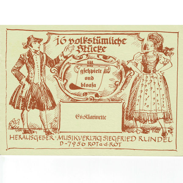 Gschpielt und bloasa Heft 1 - 16 volkstümliche Stücke, Tenorhorn 2-3 Bb