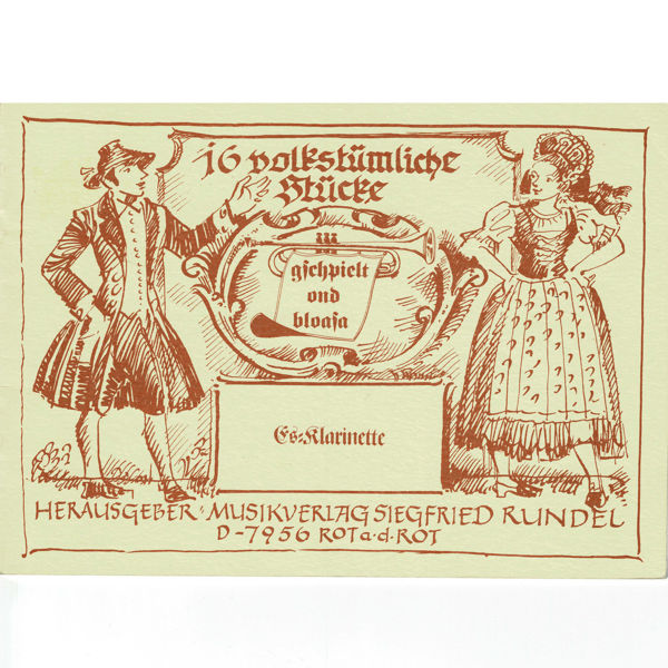 Gschpielt und bloasa Heft 1 - 16 volkstümliche Stücke, Bass/Tuba C