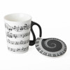 Krus med lokk / Mug And Lid (Sheet music design)