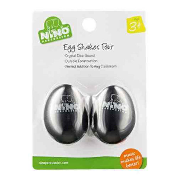 Egg Shaker Nino BK-2, Black, Par