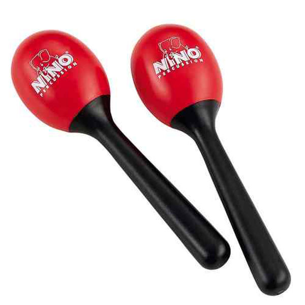 Maracas Nino 569R, Plast Små, Red