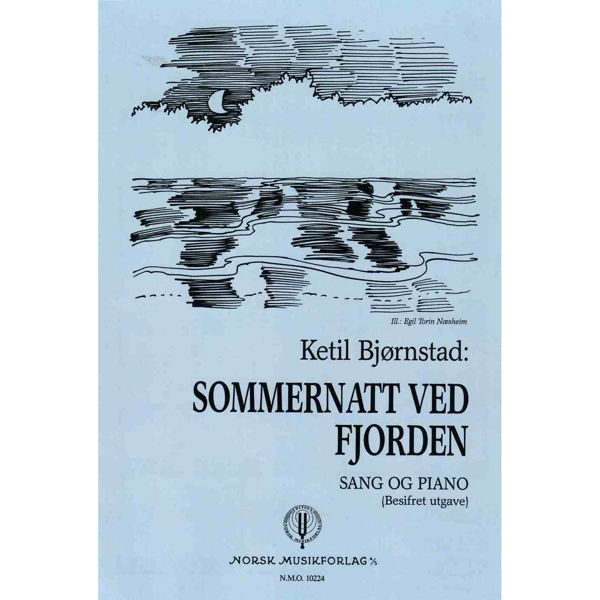 Sommernatt ved fjorden, Ketil Bjørnstad - Sang og Piano