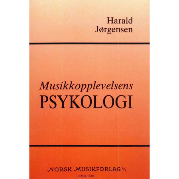 Musikkopplevelsens Psykologi, Harald Jørgensen
