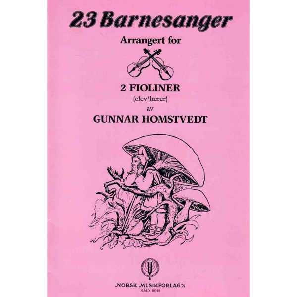 23 barnesanger (to fioliner)