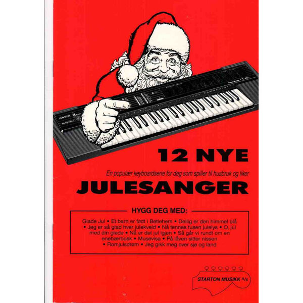 12 Nye Julesanger, Stein  Skøyeneie - Keyboard/Piano