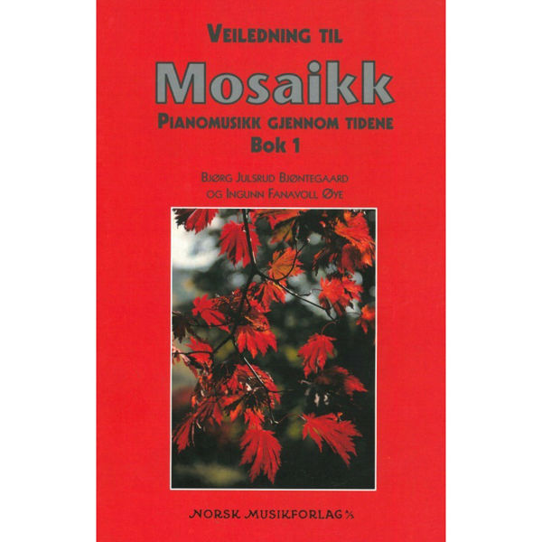 Mosaikk 1 - Musikk Gjennom Tid, Bjørg Julsrud Bjøntegaard - Piano m/CD