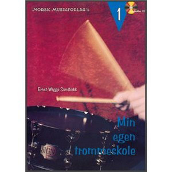 Min egen Trommeskole 1, Ernst Wiggo Sandbakk m/CD