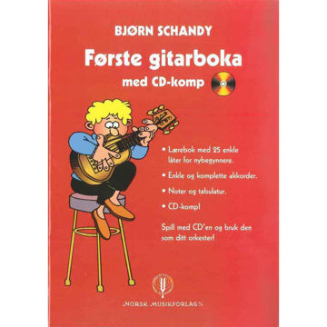Første Gitarboka, Bjørn Schandy. Bok og CD