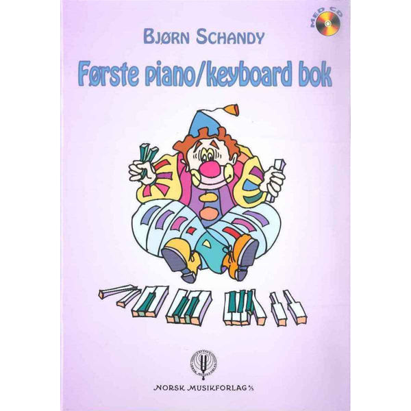 Første Piano/Keyboard Bok m/cd, Bjørn Schandy