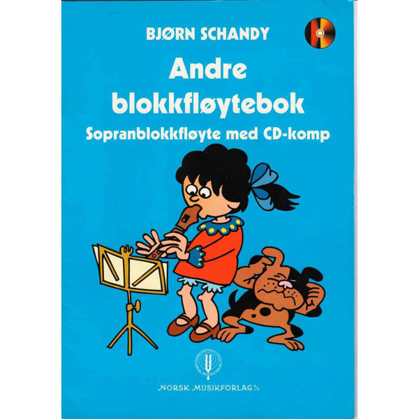 Andre Blokkfløytebok m/CD, Bjørn Schandy