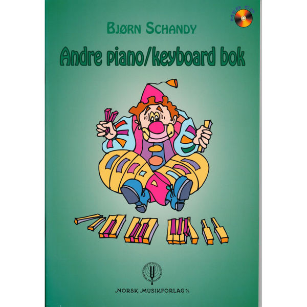 Andre piano/keyboard bok m/cd, Bjørn Schandy