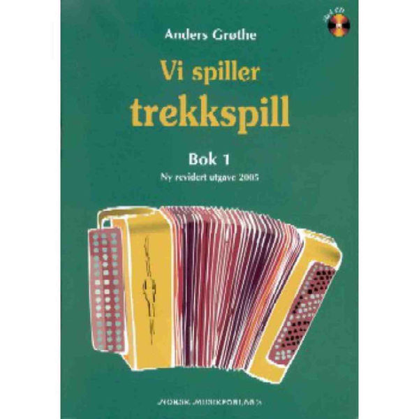 Vi Spiller Trekkspill Bok 1 Anders Grøthe Bok/CD