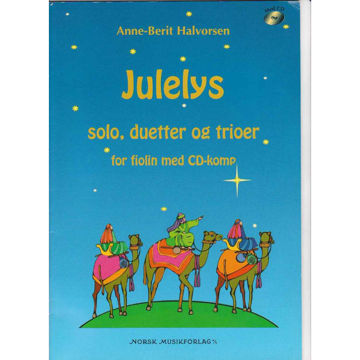 Julelys solo, duetter og trioer for fiolin med CD-komp