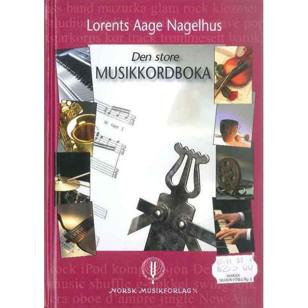 Den Store Musikkordboka, Lorents Aage Nagelhus - Teoribok Bok