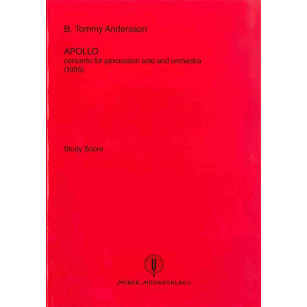 Apollo, Tommy Andersson - Pianored. W.Solo Percussion
