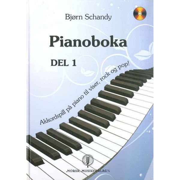 Pianoboka Del 1. Bok m/cd, Bjørn Schandy